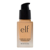 e.l.f. Flawless Satin Foundation, Lightweight & Medium Coverage, Semi - Matte Finish, Vegan & Cruelty - Free, Pearl, 0.68 Fl Oz (20mL) - 7DAY'S