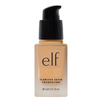 e.l.f. Flawless Satin Foundation, Lightweight & Medium Coverage, Semi - Matte Finish, Vegan & Cruelty - Free, Pearl, 0.68 Fl Oz (20mL) - 7DAY'S