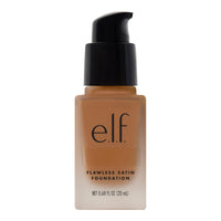 e.l.f. Flawless Satin Foundation, Lightweight & Medium Coverage, Semi - Matte Finish, Vegan & Cruelty - Free, Pearl, 0.68 Fl Oz (20mL) - 7DAY'S