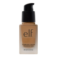 e.l.f. Flawless Satin Foundation, Lightweight & Medium Coverage, Semi - Matte Finish, Vegan & Cruelty - Free, Pearl, 0.68 Fl Oz (20mL) - 7DAY'S