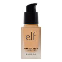 e.l.f. Flawless Satin Foundation, Lightweight & Medium Coverage, Semi - Matte Finish, Vegan & Cruelty - Free, Pearl, 0.68 Fl Oz (20mL) - 7DAY'S