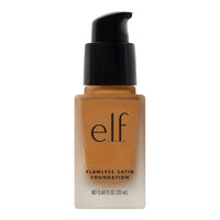 e.l.f. Flawless Satin Foundation, Lightweight & Medium Coverage, Semi - Matte Finish, Vegan & Cruelty - Free, Pearl, 0.68 Fl Oz (20mL) - 7DAY'S