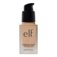 e.l.f. Flawless Satin Foundation, Lightweight & Medium Coverage, Semi - Matte Finish, Vegan & Cruelty - Free, Pearl, 0.68 Fl Oz (20mL) - 7DAY'S