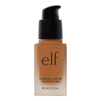 e.l.f. Flawless Satin Foundation, Lightweight & Medium Coverage, Semi - Matte Finish, Vegan & Cruelty - Free, Pearl, 0.68 Fl Oz (20mL) - 7DAY'S