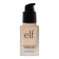 e.l.f. Flawless Satin Foundation, Lightweight & Medium Coverage, Semi - Matte Finish, Vegan & Cruelty - Free, Pearl, 0.68 Fl Oz (20mL) - 7DAY'S
