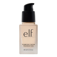e.l.f. Flawless Satin Foundation, Lightweight & Medium Coverage, Semi - Matte Finish, Vegan & Cruelty - Free, Pearl, 0.68 Fl Oz (20mL) - 7DAY'S
