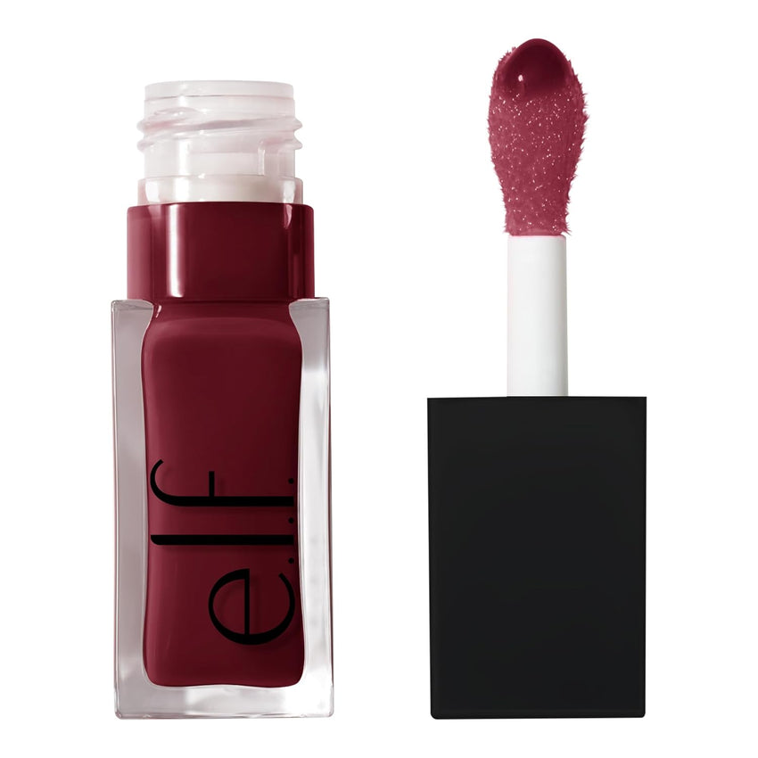 e.l.f. Glow Reviver Lip Oil, Nourishing Tinted Lip Oil For A High - shine Finish, Infused With Jojoba Oil, Vegan & Cruelty - free, Jam Session - 7DAY'S