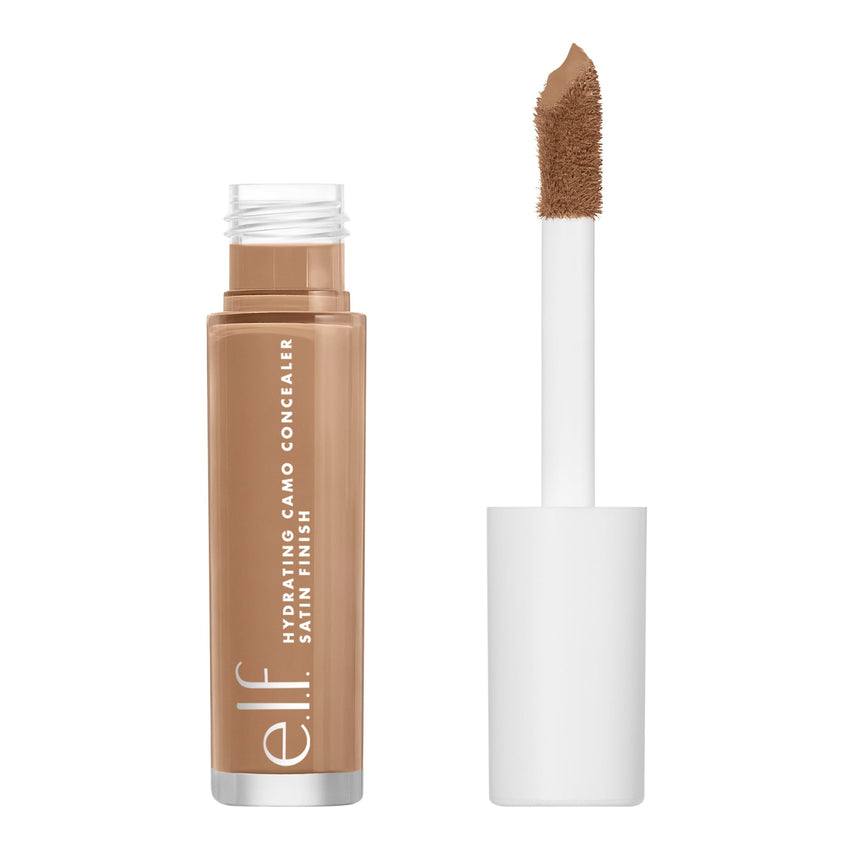 e.l.f. Hydrating Camo Concealer, Covers Blemishes & Under - Eye Circles, Full - Coverage & Delivers A Satin Finish, Vegan & Cruelty - Free, Light Sand - 7DAY'S