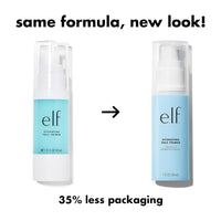 e.l.f. Hydrating Face Primer, Makeup Primer For Flawless, Smooth Skin & Long - Lasting Makeup, Fills In Pores & Fine Lines, Vegan & Cruelty - free, Large - 7DAY'S