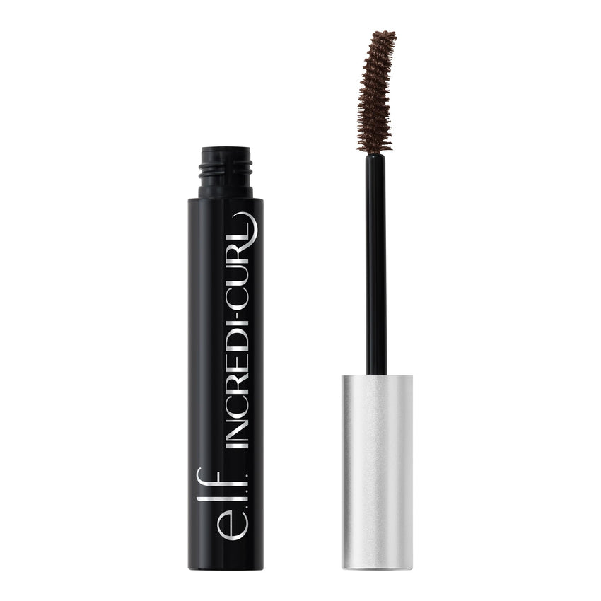 e.l.f. Incredi - Curl Mascara, Volumizing Mascara For A Bold, Lasting, Lifted Curl, Smudge - Resistant Formula, Vegan & Cruelty - Free, Pitch Black - 7DAY'S