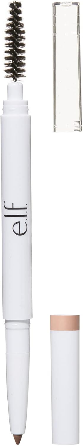 e.l.f. Instant Lift Brow Pencil, Dual - Sided, Precise, Fine Tip, Shapes, Defines, Fills Brows, Contours, Combs, Tames, Blonde, 0.006 Oz - 7DAY'S