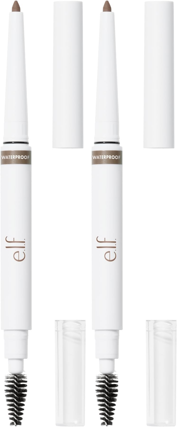 e.l.f. Instant Lift Waterproof Brow Pencil, Long - Lasting Eyebrow Pencil For Grooming & Shaping Brows, Vegan & Cruelty - free, Neutral Brown - 7DAY'S