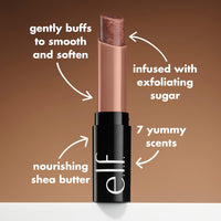 e.l.f. Lip Exfoliator, Moisturizing Scented Lip Scrub For Exfoliating & Smoothing Lips, Infused With Jojoba Oil, Vegan & Cruelty - free, Strawberry - 7DAY'S