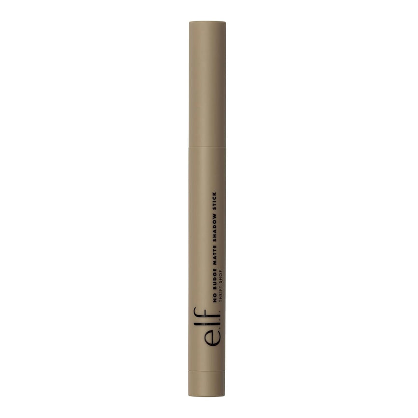 e.l.f. No Budge Matte Shadow Stick, One - Swipe Cream Eyeshadow Stick, Long - Wear & Crease Resistant, Matte Finish, Trift Shop - 7DAY'S