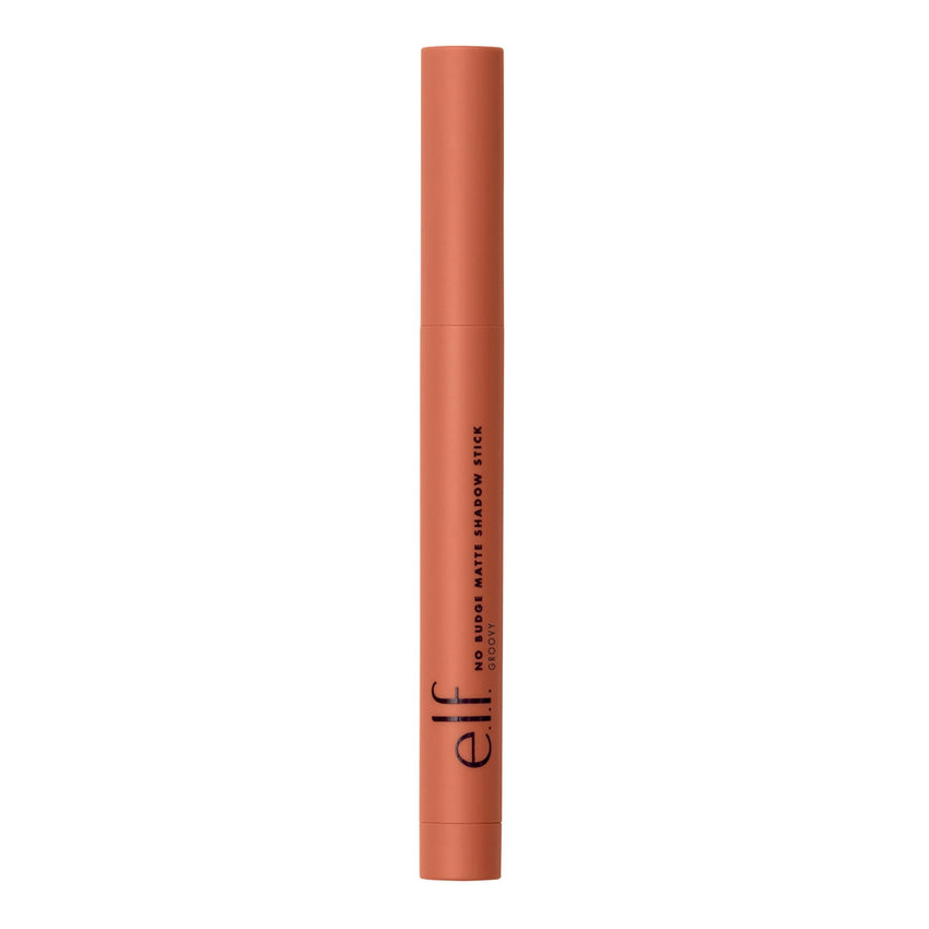 e.l.f. No Budge Matte Shadow Stick, One - Swipe Cream Eyeshadow Stick, Long - Wear & Crease Resistant, Matte Finish, Trift Shop - 7DAY'S