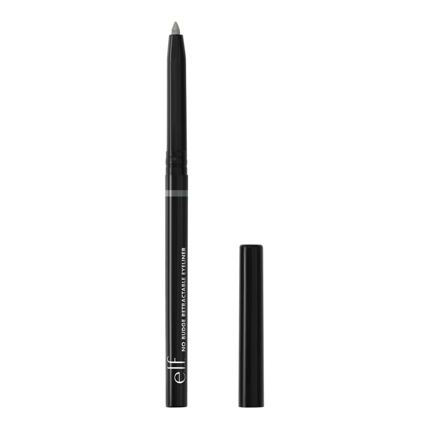 e.l.f. No Budge Retractable Eyeliner, Creamy, Ultra - Pigmented & Waterproof, Creates Bold & Defined Lines, Vegan & Cruelty - Free, Black - 7DAY'S