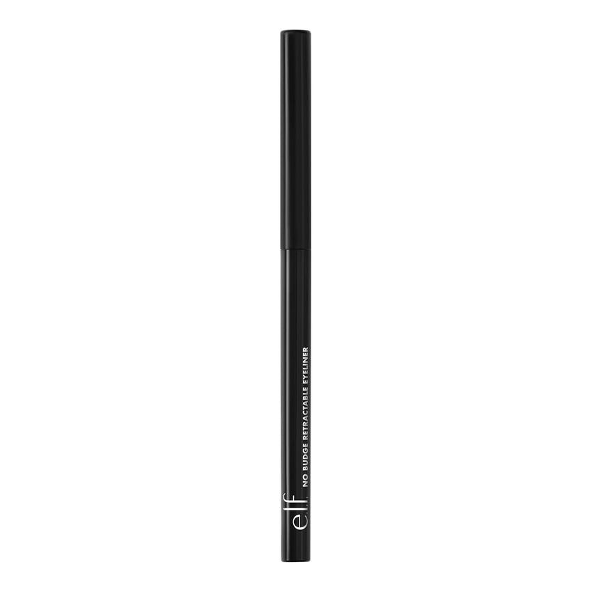 e.l.f. No Budge Retractable Eyeliner, Creamy, Ultra - Pigmented & Waterproof, Creates Bold & Defined Lines, Vegan & Cruelty - Free, Black - 7DAY'S