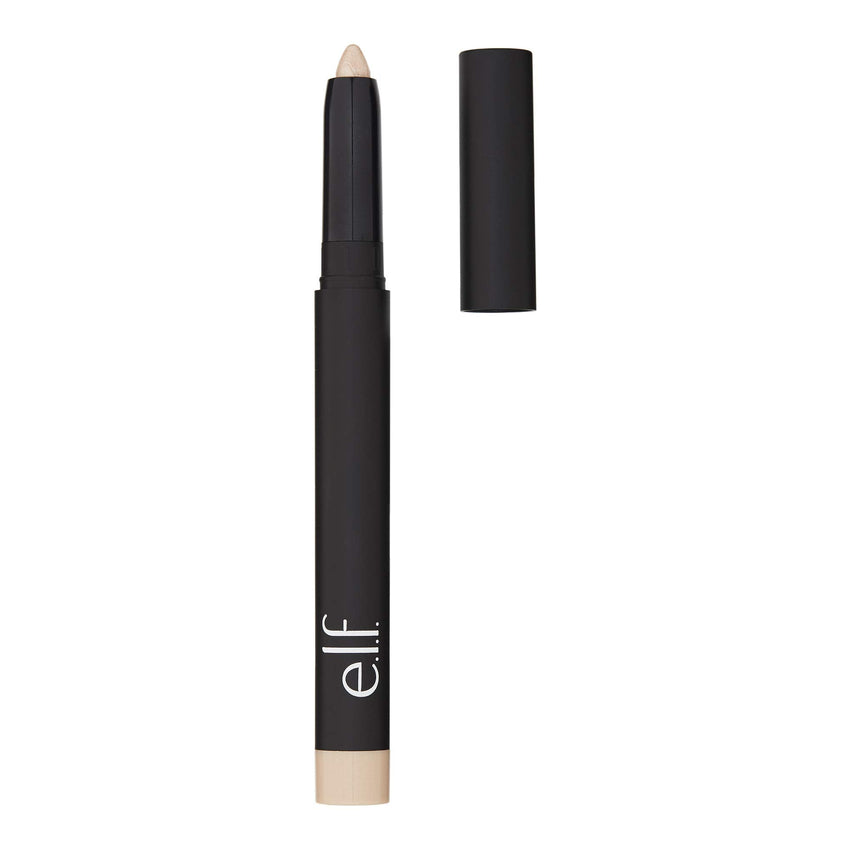 e.l.f. No Budge Shadow Stick, Long - Lasting Cream Eyeshadow Stick For High - Pigment, Metallic Color, Vegan & Cruelty - Free, Rose Gold - 7DAY'S