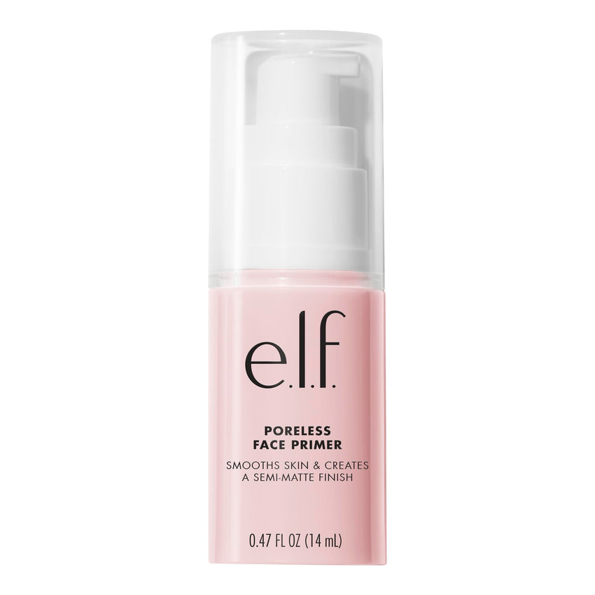e.l.f, Poreless Face Primer - Large, Silky, Skin - Perfecting, Lightweight, Long Lasting, Absorbs Quickly, Smooths, Preps, Creates Flawless Base, Infused with Tea Tree and Vitamins A & E, 1.01 Fl Oz - 7DAY'S