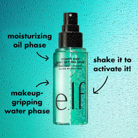 e.l.f. Power Grip Dewy Setting Spray, Ultra Fine Mist Made With Hyaluronic Acid, Grips Makeup For A Hydrated, Dewy Finish, Vegan & Cruelty - Free - 7DAY'S