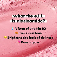 e.l.f. Power Grip Primer + 4% Niacinamide, Gel - Based & Hydrating Face Primer, Evens Skin & Brightens, Grips Makeup, Vegan & Cruelty - Free, 0.8 Fl Oz - 7DAY'S