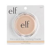 e.l.f. Prime & Stay Finishing Powder, Sets Makeup, Controls Shine & Smooths Complexion, Delivers A Matte Finish, Vegan & Cruelty - Free, Fair/Light - 7DAY'S