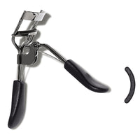 e.l.f. Pro Eyelash Curler, Strong, Contoured, Eye - Opening, Voluminous Lashes, Includes Additional Rubber Replacement Pad, Silver - 7DAY'S
