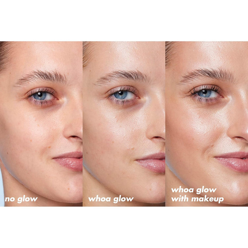 e.l.f. SKIN Suntouchable Whoa Glow SPF 30, Sunscreen & Makeup Primer For A Glowy Finish, Made With Hyaluronic Acid, Vegan & Cruelty - Free, Packaging May Vary, Sunlight - 7DAY'S