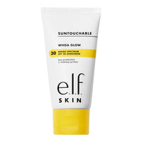 e.l.f. SKIN Suntouchable Whoa Glow SPF 30, Sunscreen & Makeup Primer For A Glowy Finish, Made With Hyaluronic Acid, Vegan & Cruelty - Free, Packaging May Vary, Sunlight - 7DAY'S