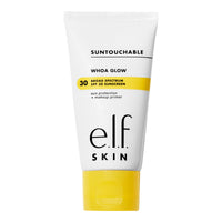 e.l.f. SKIN Suntouchable Whoa Glow SPF 30, Sunscreen & Makeup Primer For A Glowy Finish, Made With Hyaluronic Acid, Vegan & Cruelty - Free, Packaging May Vary, Sunlight - 7DAY'S