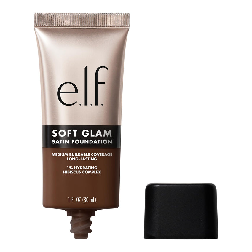 e.l.f. Soft Glam Foundation, Medium Coverage, Long - Lasting & Buildable Foundation For A Smooth, Satin Finish, Vegan & Cruelty - Free, 20 Light Cool - 7DAY'S