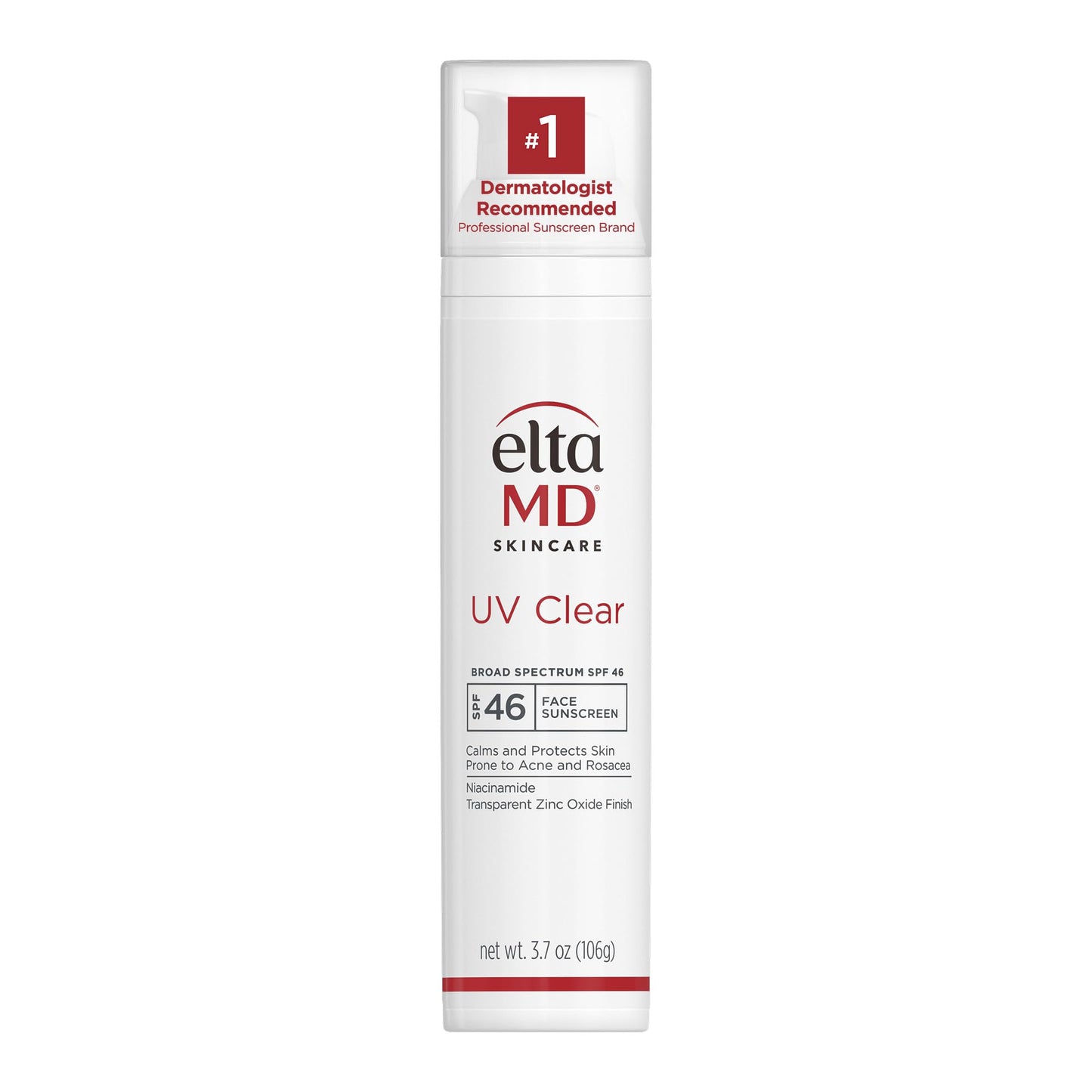 EltaMD UV Clear Face Sunscreen SPF 46, Oil - Free Sunscreen with Zinc Oxide, Dermatologist Recommended - 7DAY'S