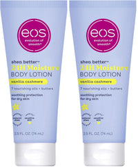 eos Shea Better Body Lotion Vanilla Cashmere, 24 - Hour Moisture Skin Care, Lightweight & Non - Greasy, Natural Shea, Vegan, Vanilla Body Lotion, 16 fl oz - 7DAY'S