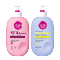 eos Shea Better Body Lotion Vanilla Cashmere, 24 - Hour Moisture Skin Care, Lightweight & Non - Greasy, Natural Shea, Vegan, Vanilla Body Lotion, 16 fl oz - 7DAY'S