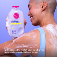 eos Shea Better Cashmere Body Wash, Vanilla Cashmere, Moisturizing, pH Balanced Body Wash, Creamy Gel Formula, Paraben & Phthalate Free, Sensitive Skin, 16 fl oz - 7DAY'S
