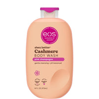 eos Shea Better Cashmere Body Wash, Vanilla Cashmere, Moisturizing, pH Balanced Body Wash, Creamy Gel Formula, Paraben & Phthalate Free, Sensitive Skin, 16 fl oz - 7DAY'S