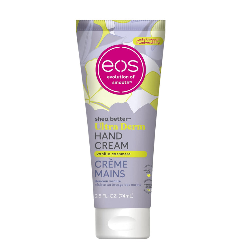 eos Shea Better Hand Cream - Vanilla Cashmere Hand Lotion | Instant Hydration + Lasting Protection | 2.5 oz - 7DAY'S