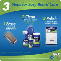 EXPO Dry Erase Soft Pile Block Whiteboard Eraser 5 - 1/8 in. x 1 - 1/2 in. - 7DAY'S