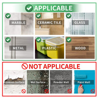 EZlifego Double Sided Tape Heavy Duty, Nano Double Sided Adhesive Tape, Clear Mounting Tape Picture Hanging Adhesive Strips (9.85FT) - 7DAY'S