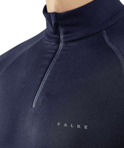 FALKE Men's Maximum Warm Zip Base Layer Top, 1 Piece - 7DAY'S