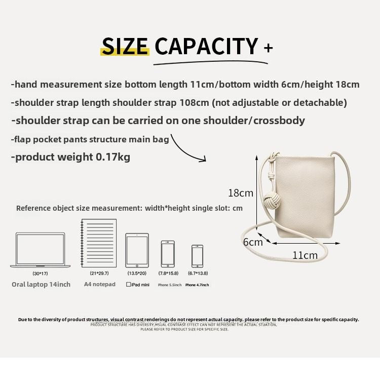 Fashion small bag female new hundreds of cell phone bag senior sense niche shoulder crossbody women's bag - 7DAY'S