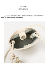 Fashion small bag female new hundreds of cell phone bag senior sense niche shoulder crossbody women's bag - 7DAY'S