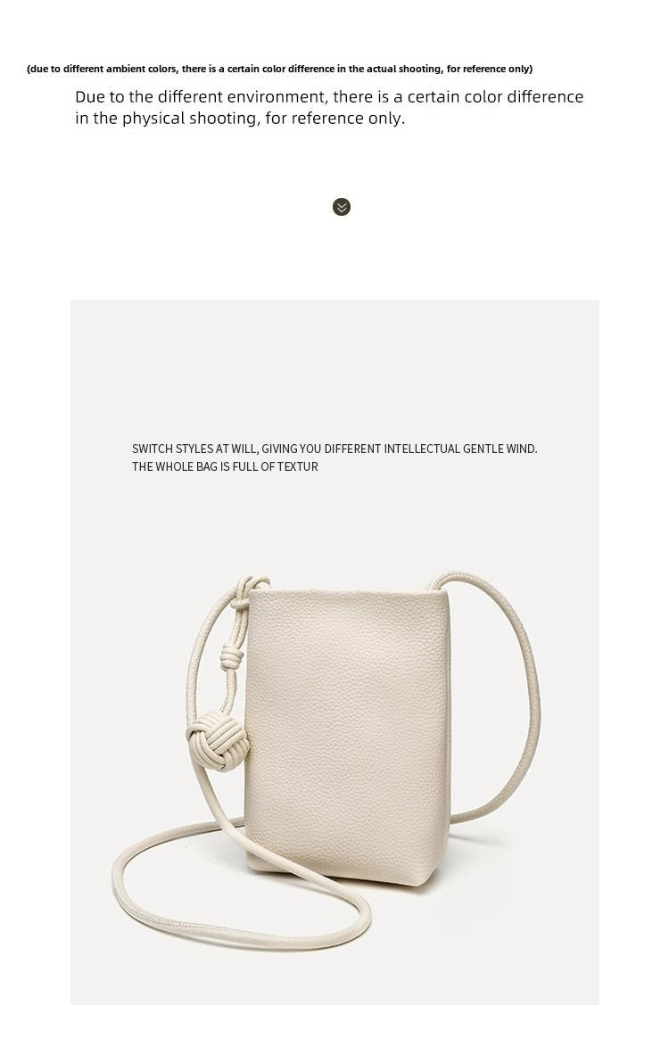 Fashion small bag female new hundreds of cell phone bag senior sense niche shoulder crossbody women's bag - 7DAY'S