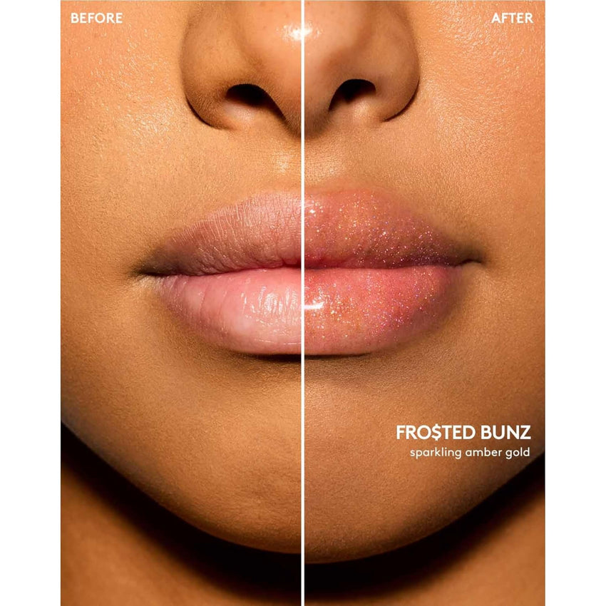 Fenty Beauty Gloss Bomb Luminizing Lip Oil N Gloss - 05 Frosted Bunz for Women - 0.3 oz Lip Gloss - 7DAY'S