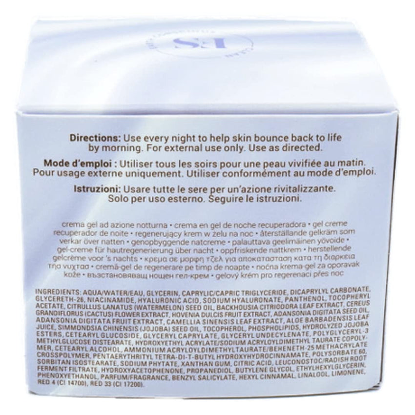 Fenty Skin Instant Reset Overnight Recovery Gel - Cream - Hydrating Night Face Moisturizer with Hyaluronic Acid, Facial Skin Care for Fine Lines, Wrinkles, Dry and Dull Skin - 7DAY'S