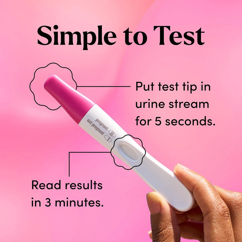 First Response Early Result Pregnancy Test, 3 Count(Pack of 1)(Packaging & Test Design May Vary) - 7DAY'S