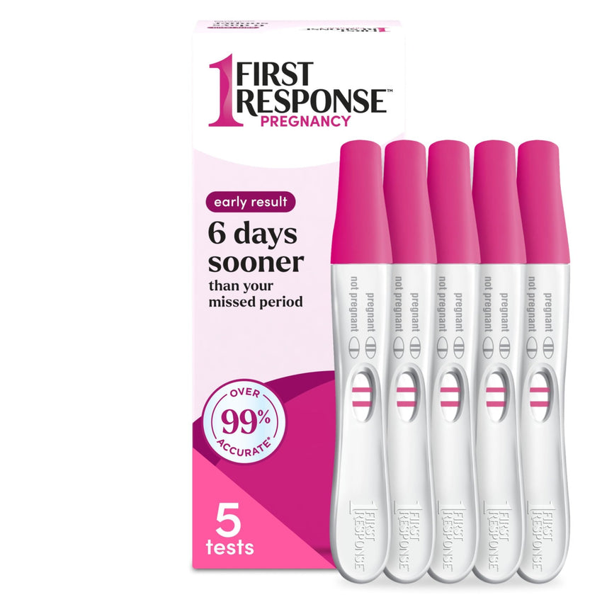First Response Early Result Pregnancy Test, 3 Count(Pack of 1)(Packaging & Test Design May Vary) - 7DAY'S