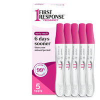 First Response Early Result Pregnancy Test, 3 Count(Pack of 1)(Packaging & Test Design May Vary) - 7DAY'S