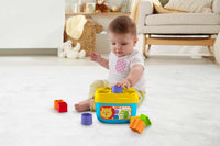 Fisher - Price Stacking Toy Baby's First Blocks Set of 10 Shapes for Sorting Play for Infants Ages 6+ Months - 7DAY'S