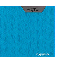 Five Star 2 - Pocket Folder, 4 Pack, Plastic Folder with Stay - Put Tabs and Prong Fasteners, Holds 8 - 1/2" x 11" Paper, Black, Fire Red, Forest Green, Pacific Blue (38048) - 7DAY'S